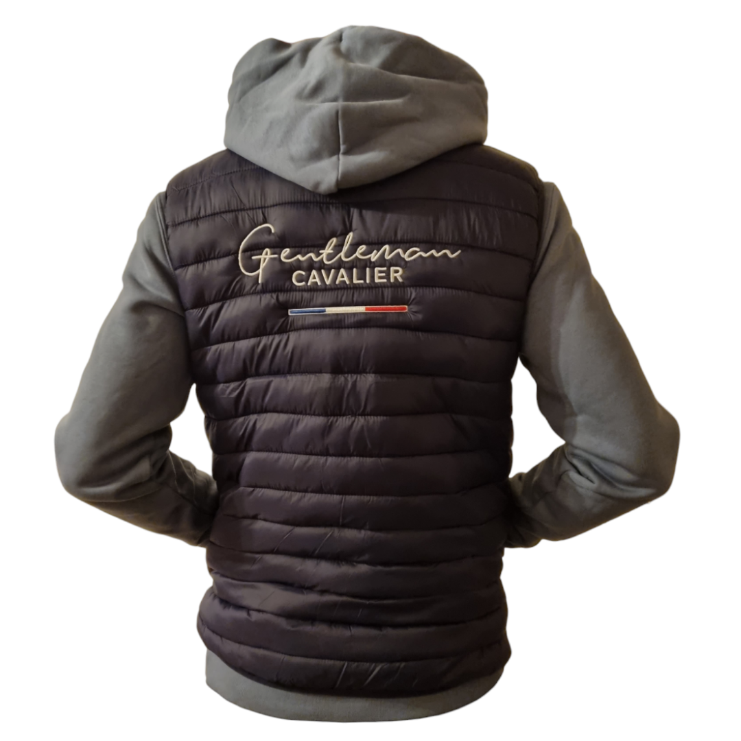 DOUDOUNE SANS MANCHES BRODÉE GENTLEMAN CAVALIER