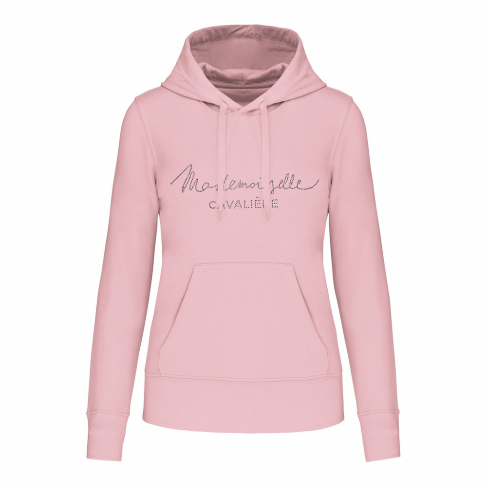 Sweat capuche Logo STRASS