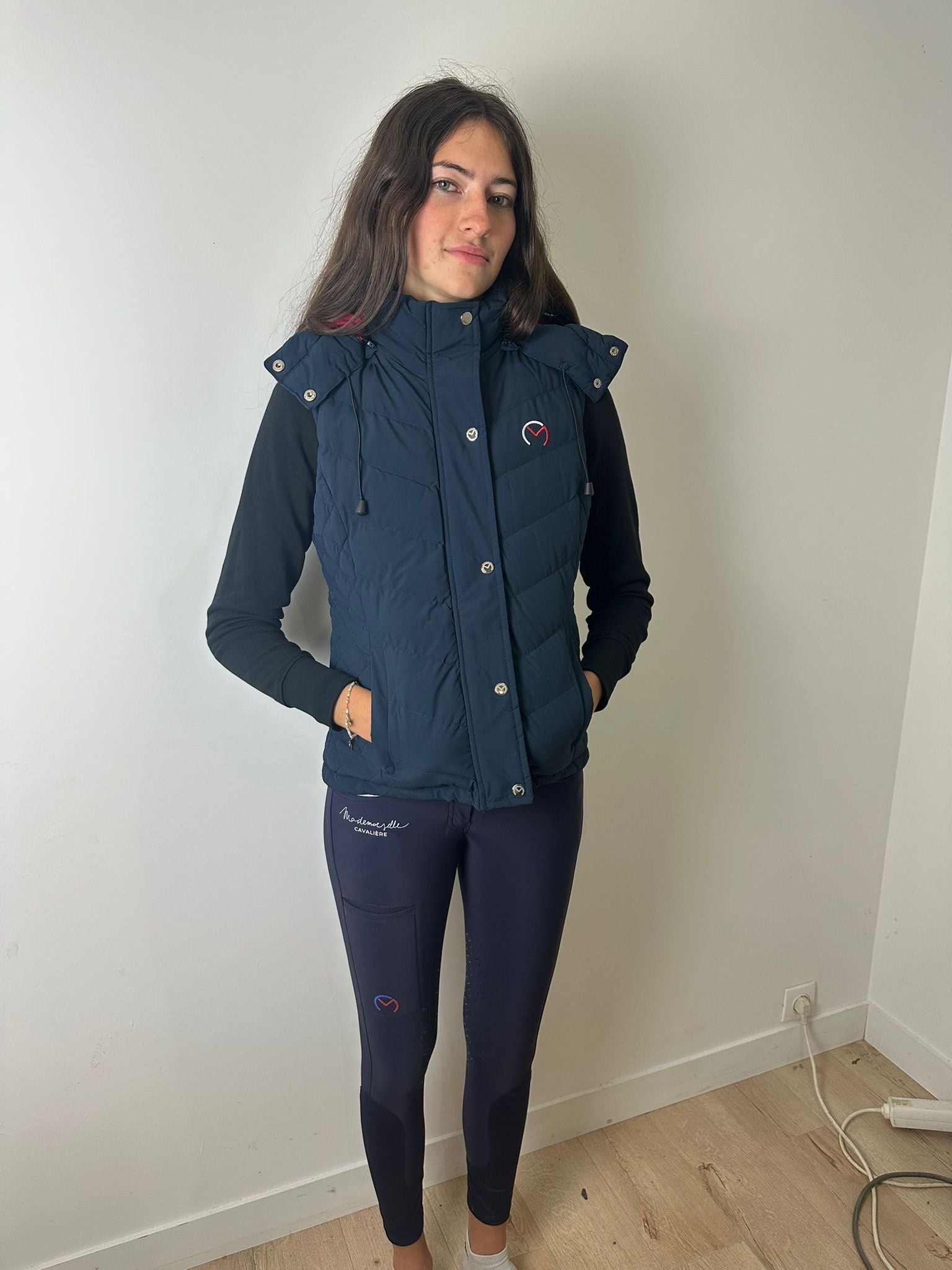 DOUDOUNE PARKA SANS MANCHE NAVY SO SPORT