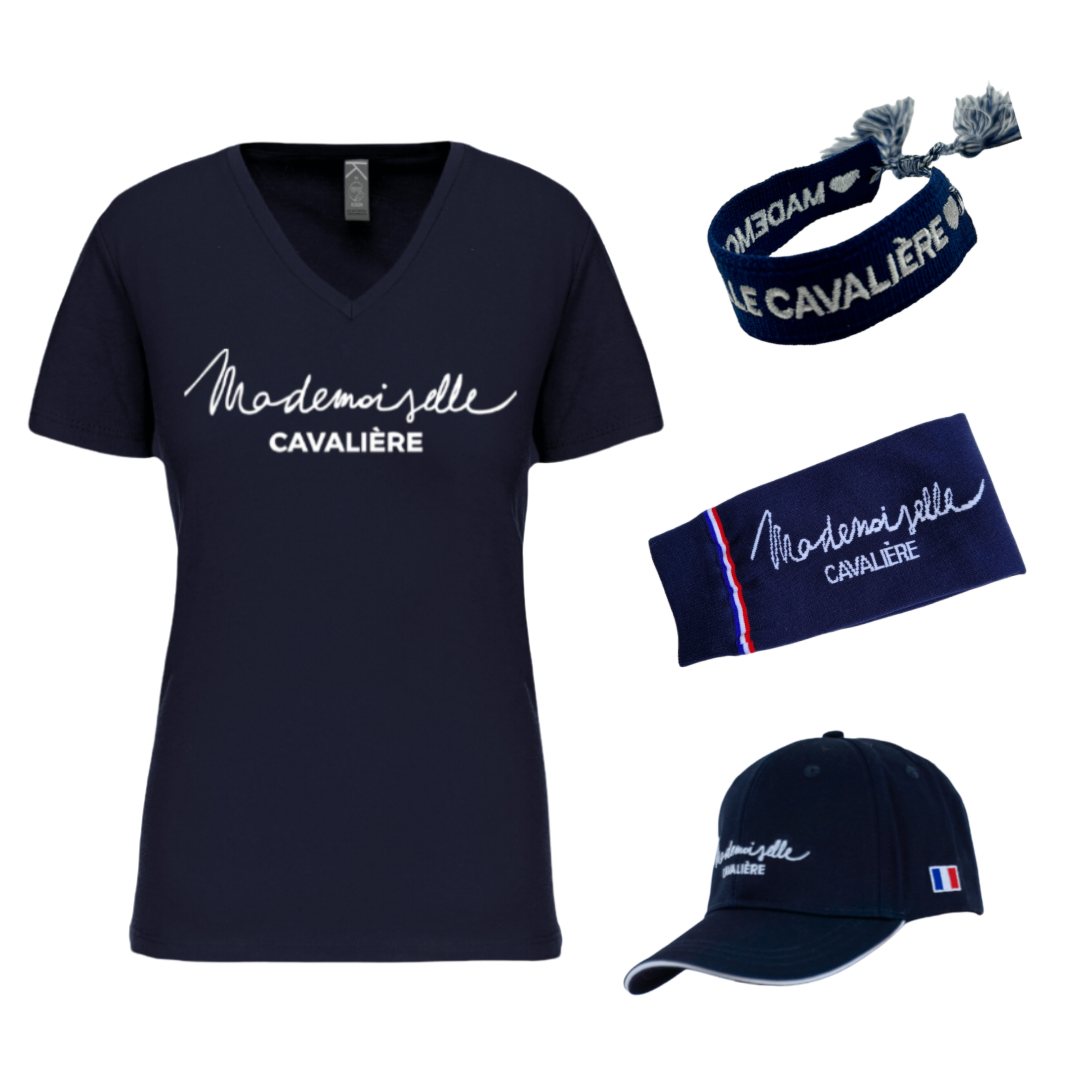 PACK NAVY T-SHIRT / BRACELET / CASQUETTE / CHAUSSETTES