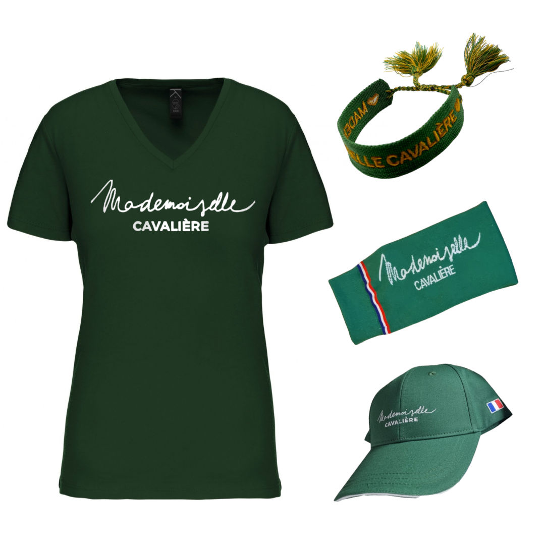 PACK GREEN FOREST T-SHIRT / BRACELET / CASQUETTE / CHAUSSETTES