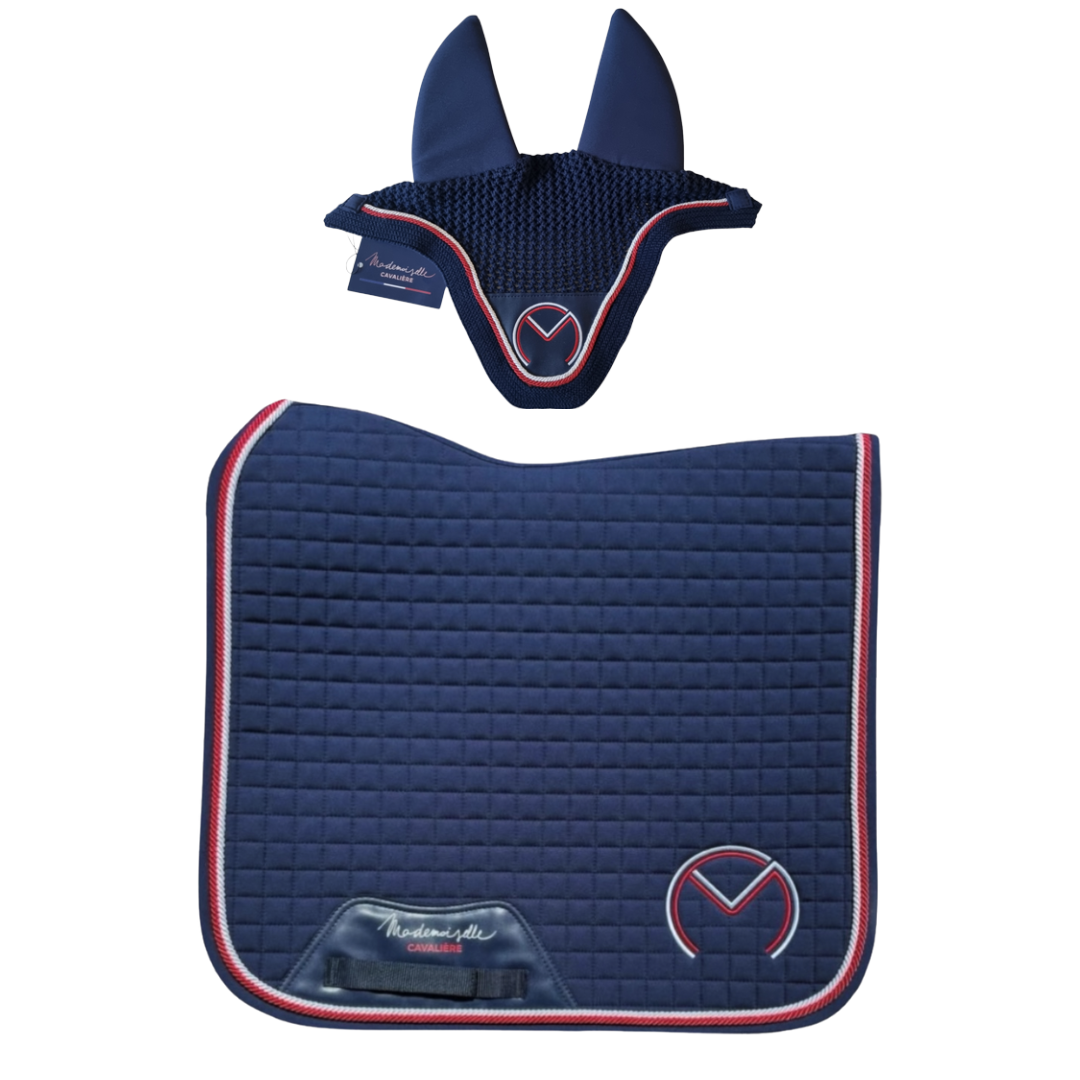 Pack Tapis Dressage / Bonnet NAVY