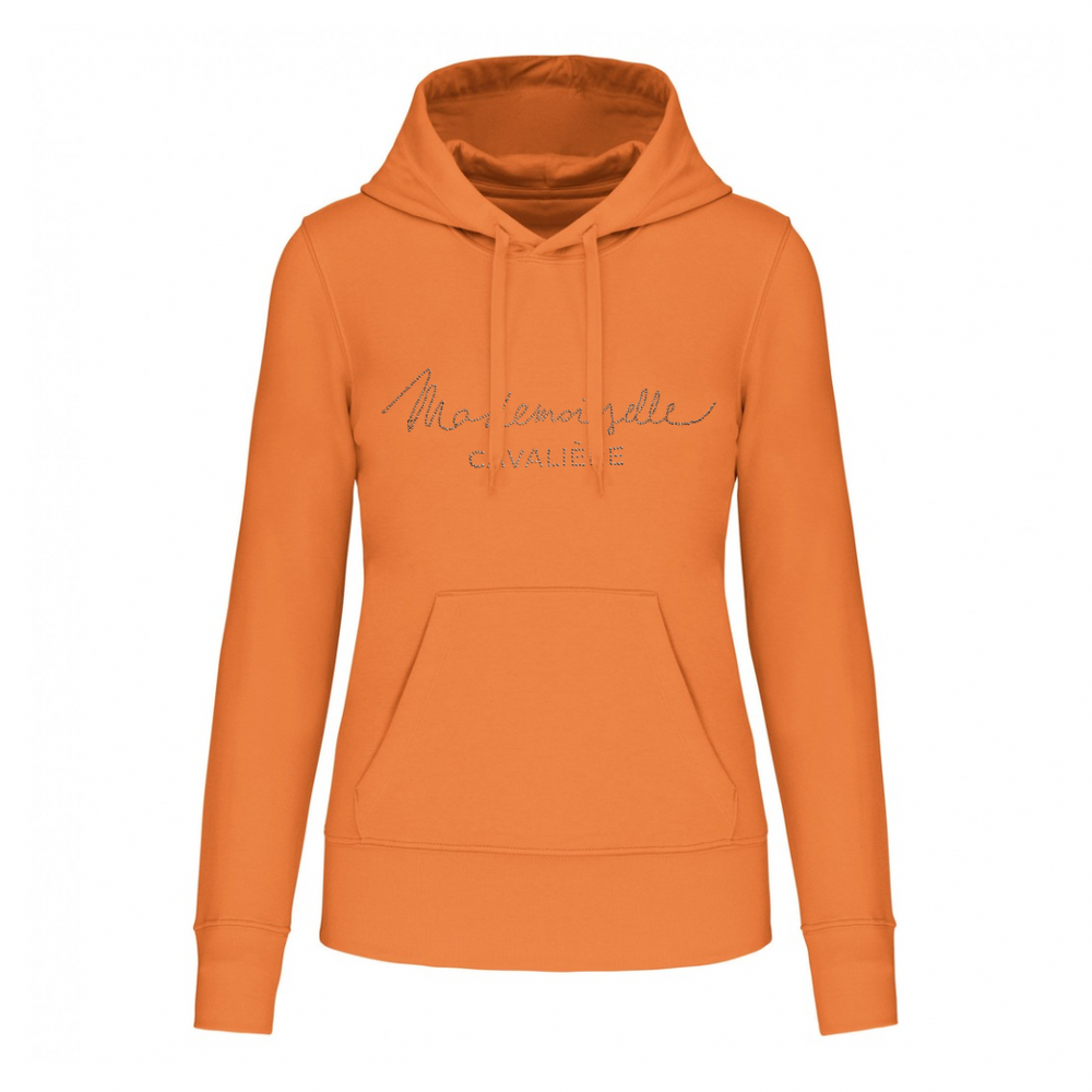 Sweat capuche Logo STRASS