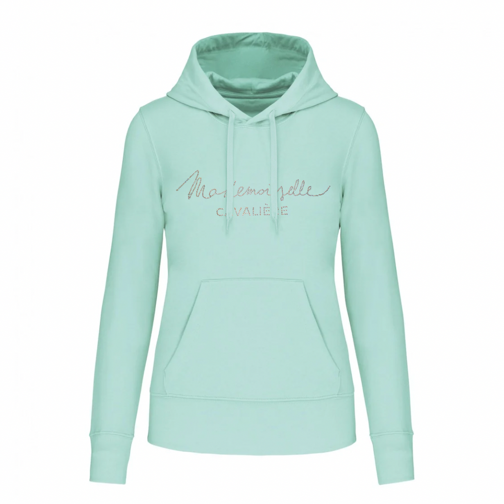 Sweat capuche Logo STRASS