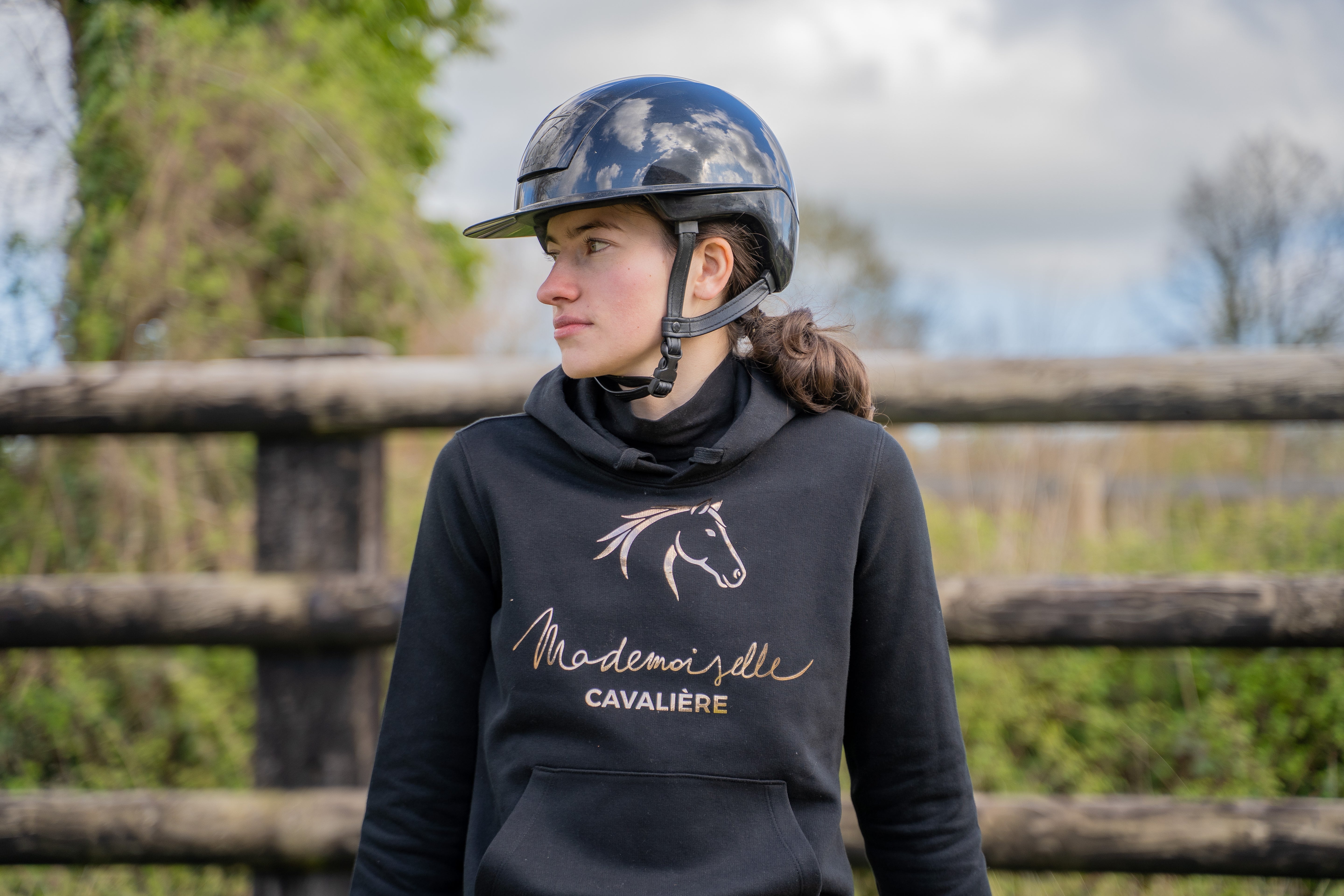 Sweat BLACK & GOLD HORSE