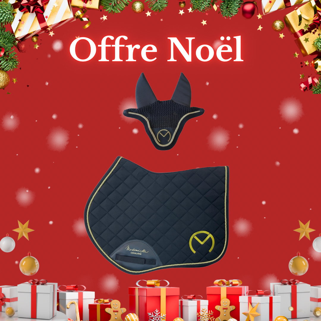 Pack Tapis/Bonnet Black Gold