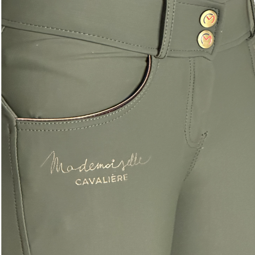 PANTALON FILLE "So Chic" GREEN FOREST