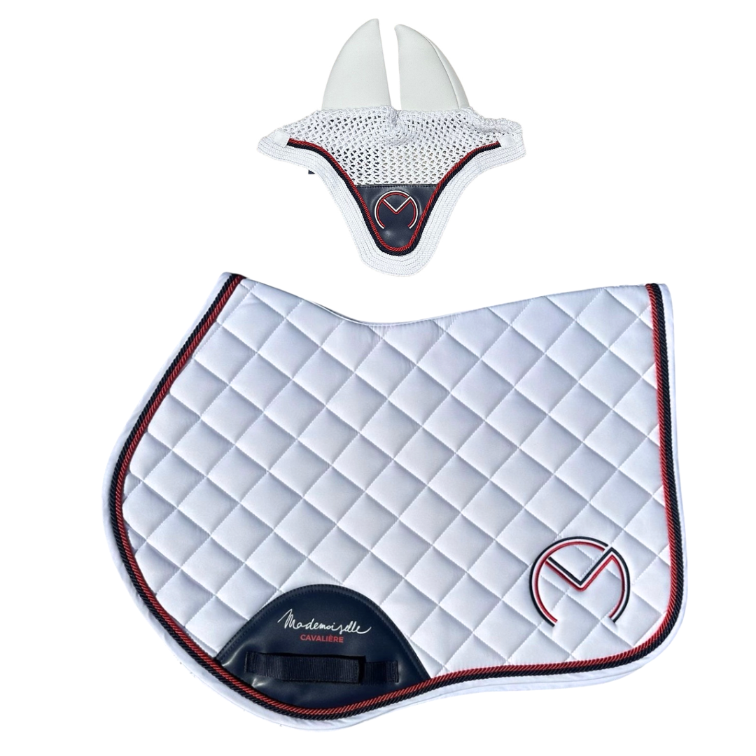 Pack Tapis Dressage /Bonnet BLANC