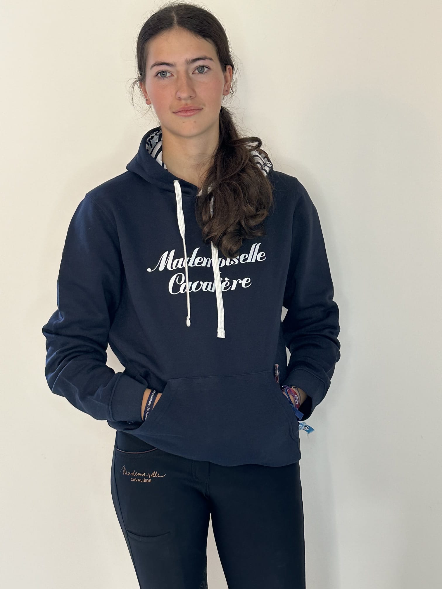 SWEAT CAPUCHE M.C MARINIERE/ Logo au choix