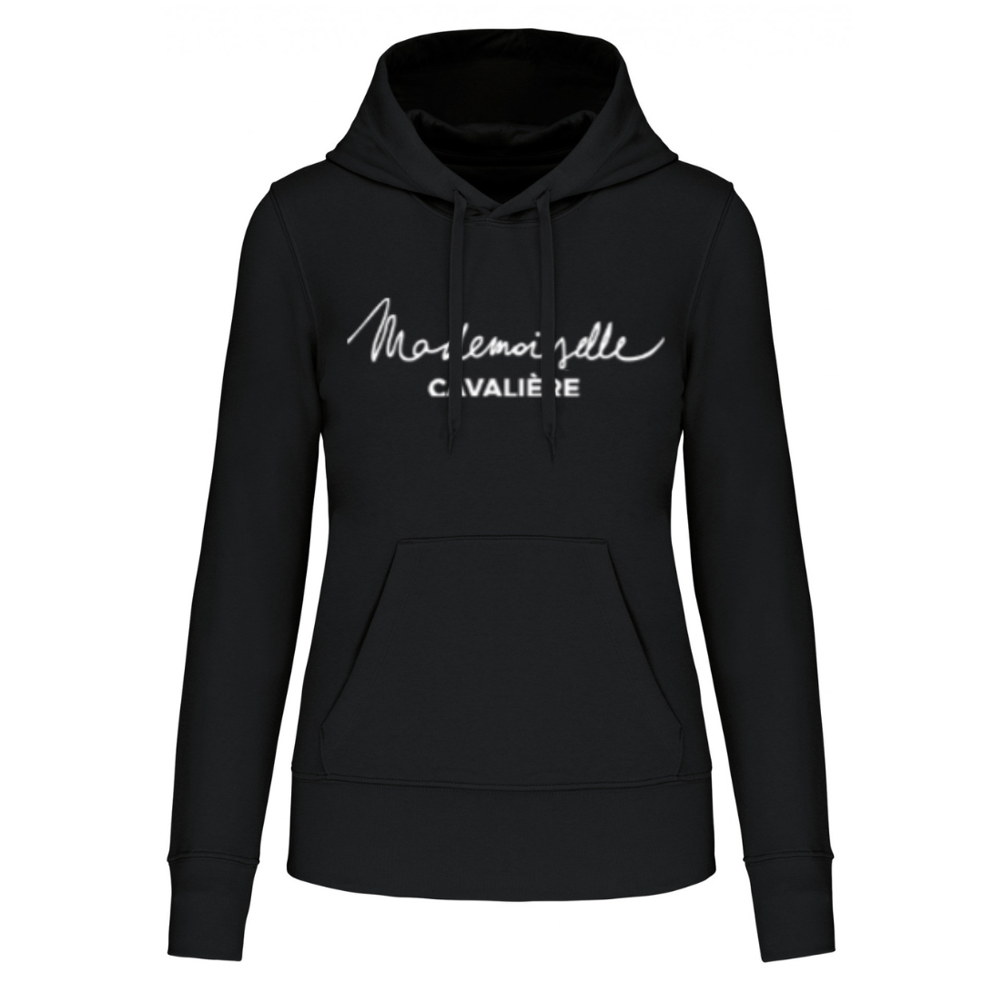 SWEAT CAPUCHE NOIR MC Logo au choix
