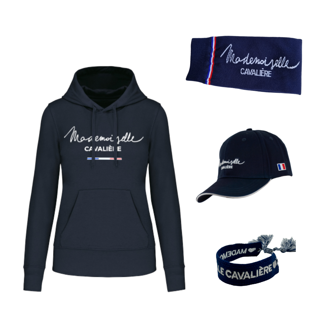Pack NAVY France Sweat Capuche, Casquette, Bracelet & Chaussettes M.C