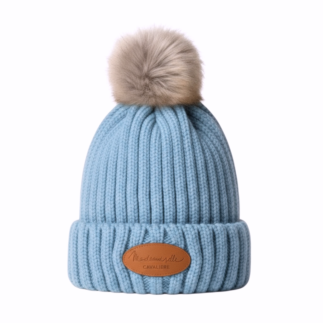 BONNET MADEMOISELLE BLEU CIEL