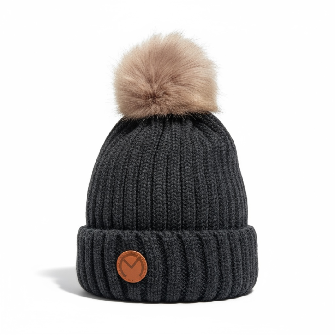 BONNET MADEMOISELLE NOIR/GOLD