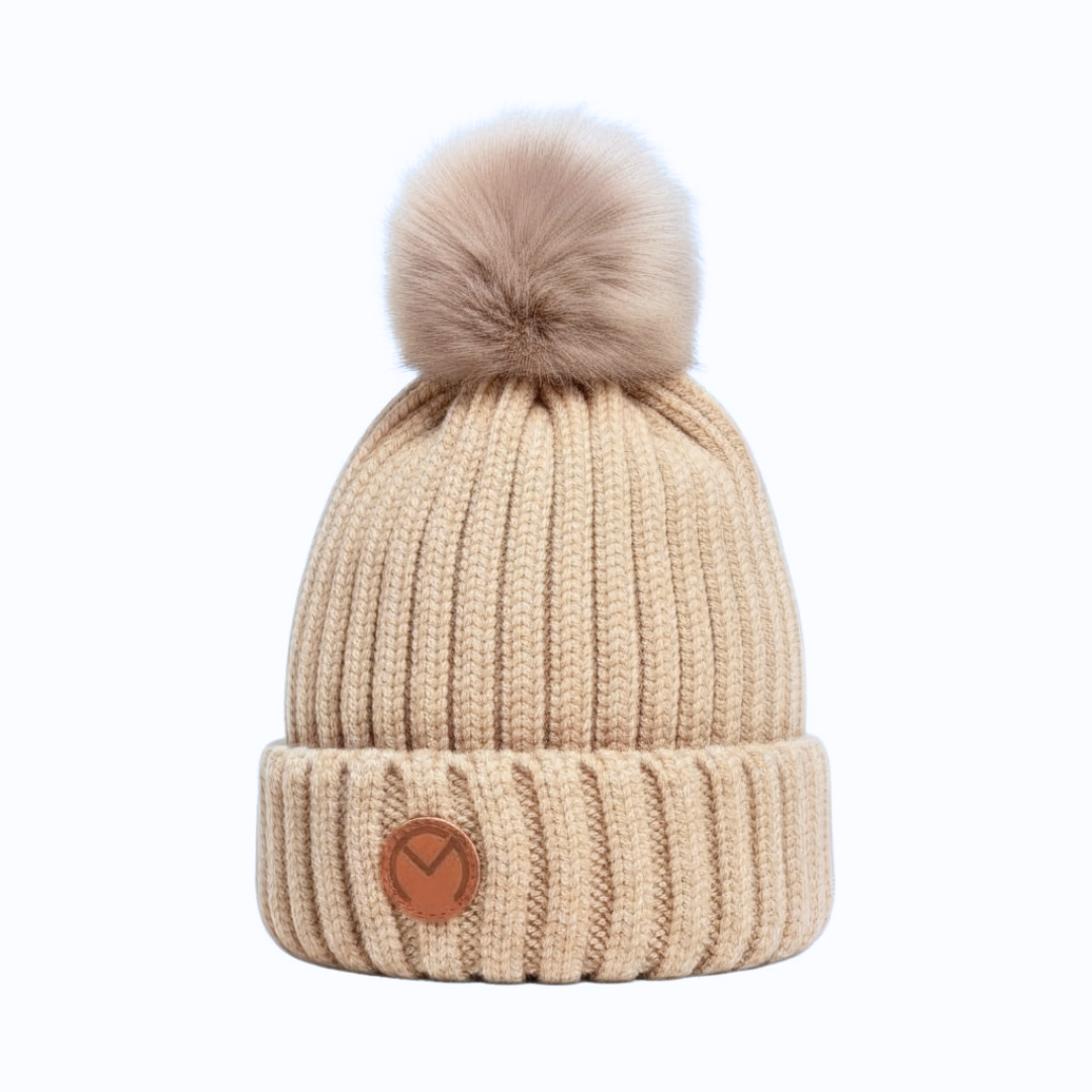 BONNET MADEMOISELLE CREME/GOLD