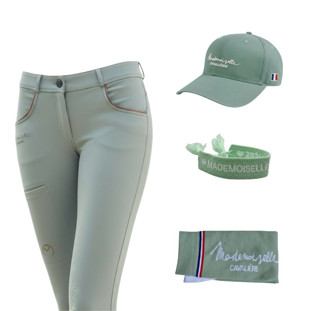 Pack PANTALON "So Chic" AMANDE & Chaussettes & Casquette