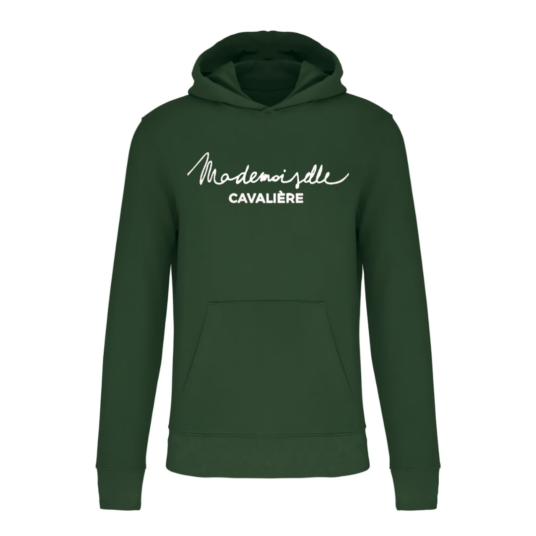 SWEAT FILLE GREEN FOREST / LOGO AU CHOIX