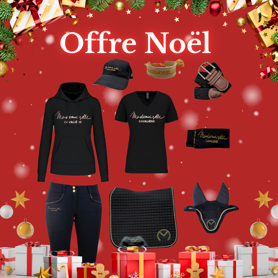 MAXI PACK BLACK/GOLD Tapis Dressage