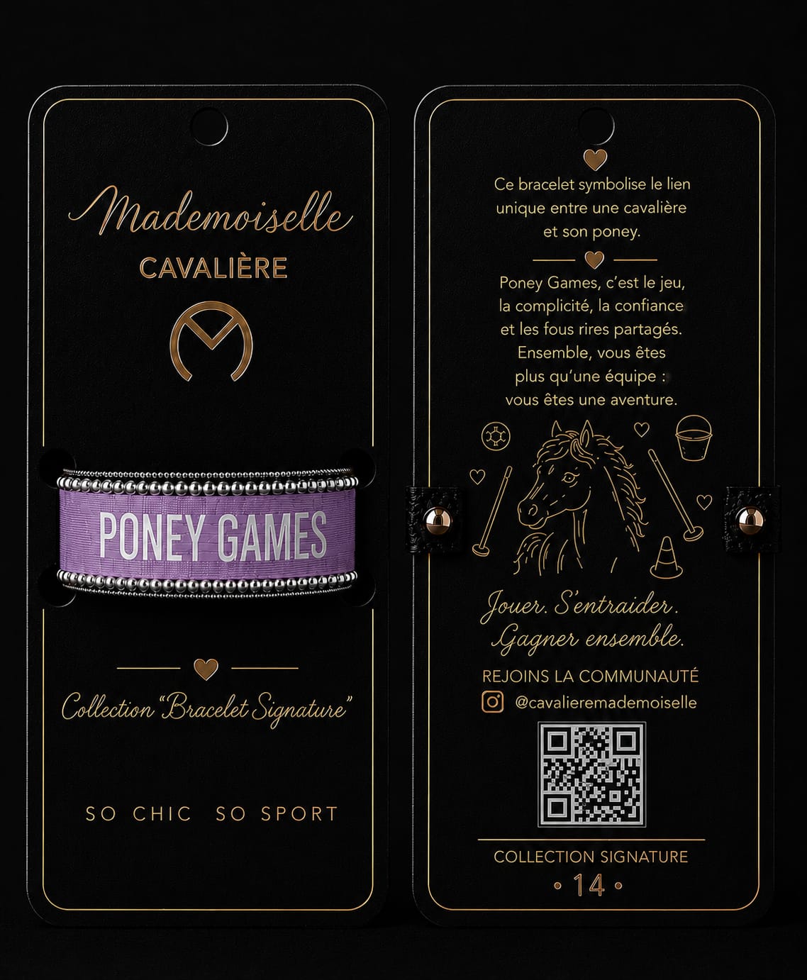 BRACELET PONEY GAMES