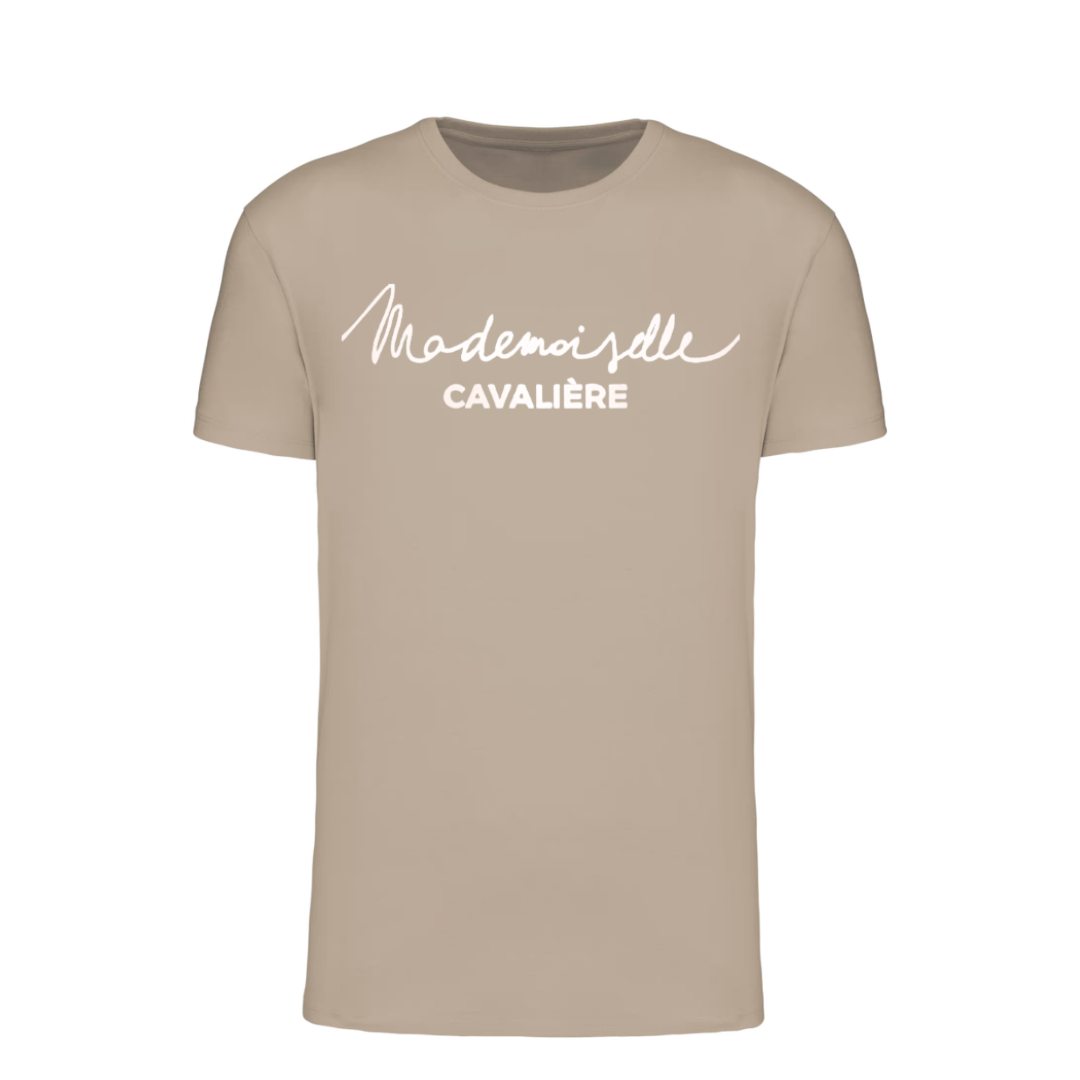 T-SHIRT FILLE SAND / LOGO AU CHOIX