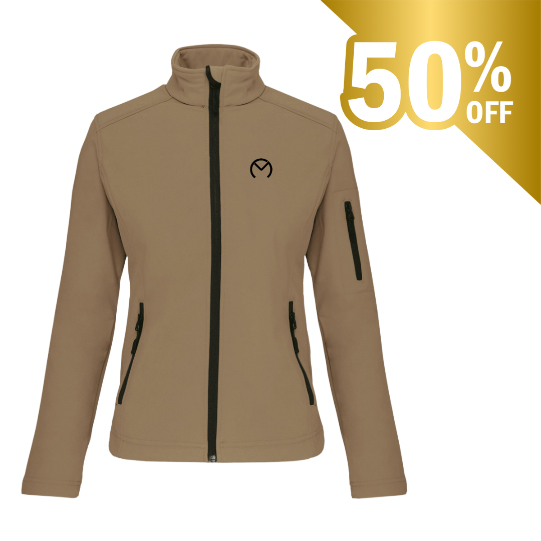 VESTE SOFTSHELL M.C CAMEL