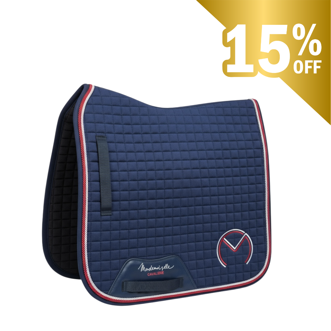 TAPIS DRESSAGE NAVY/FRANCE