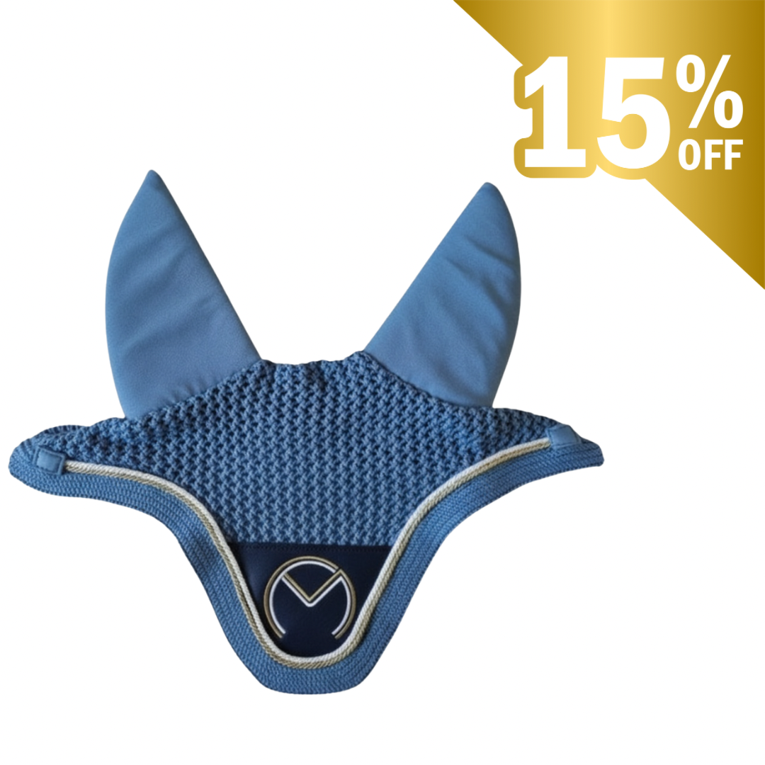 BONNET CHEVAL/PONEY ICE BLUE SO CHIC