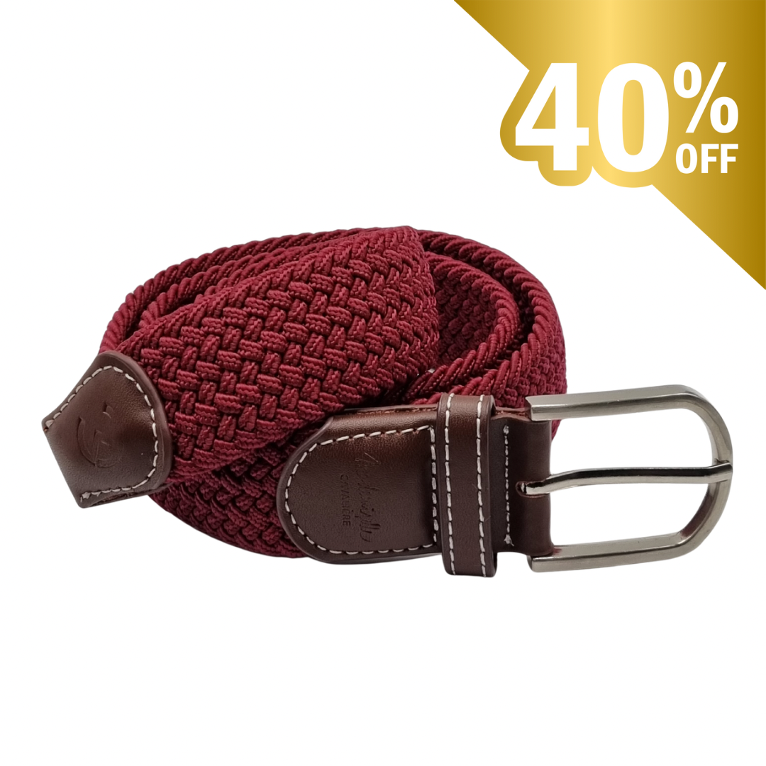 CEINTURE MADEMOISELLE BURGUNDY