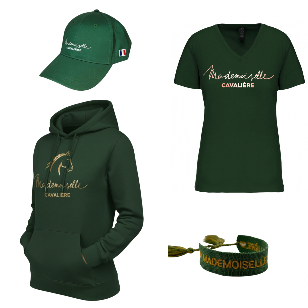 PACK GREEN PANTALON / TSHIRT / CASQUETTE / BRACELET