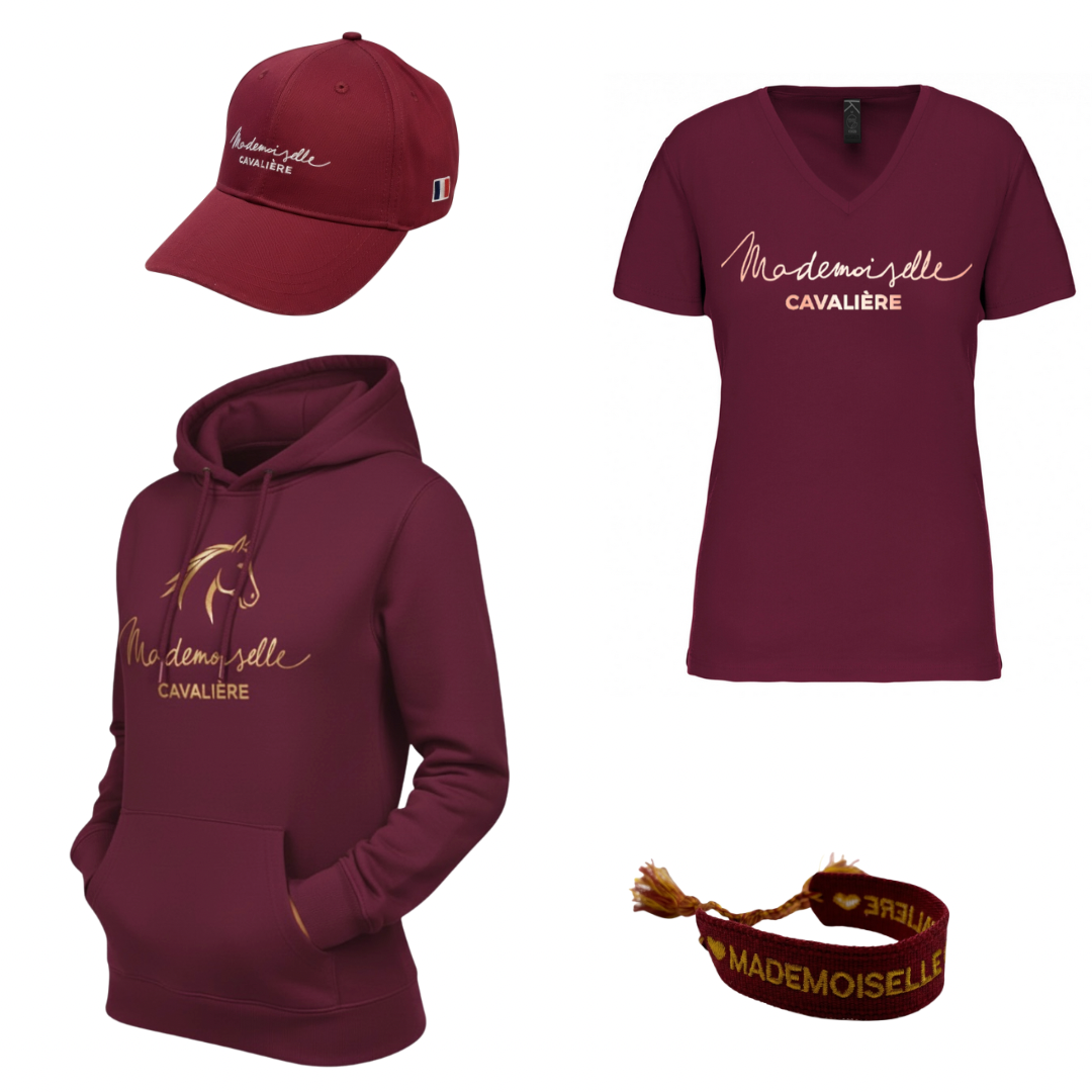 PACK WINE PANTALON / T-SHIRT / CASQUETTE / BRACELET