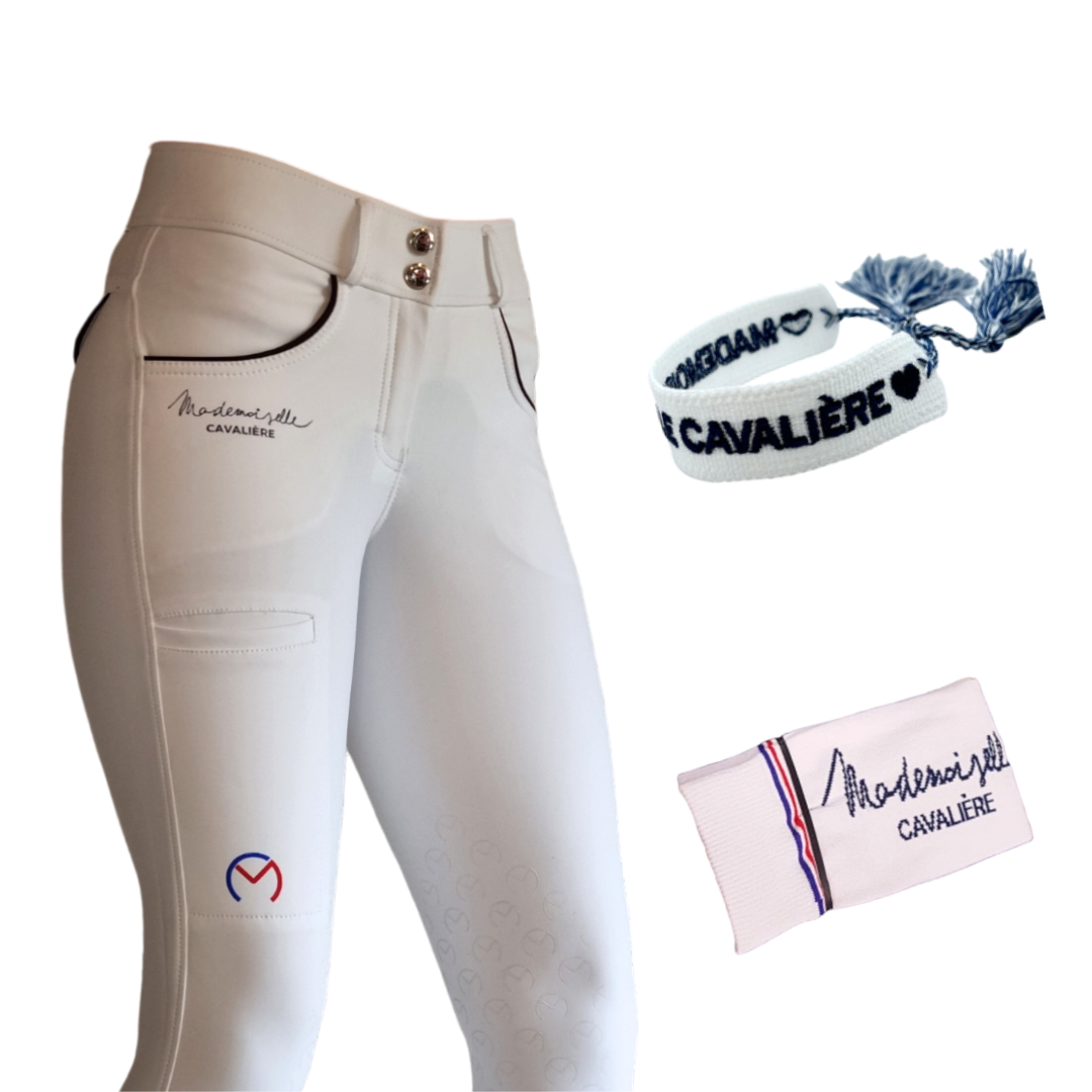 PACK PANTALON ENFANT BLANC