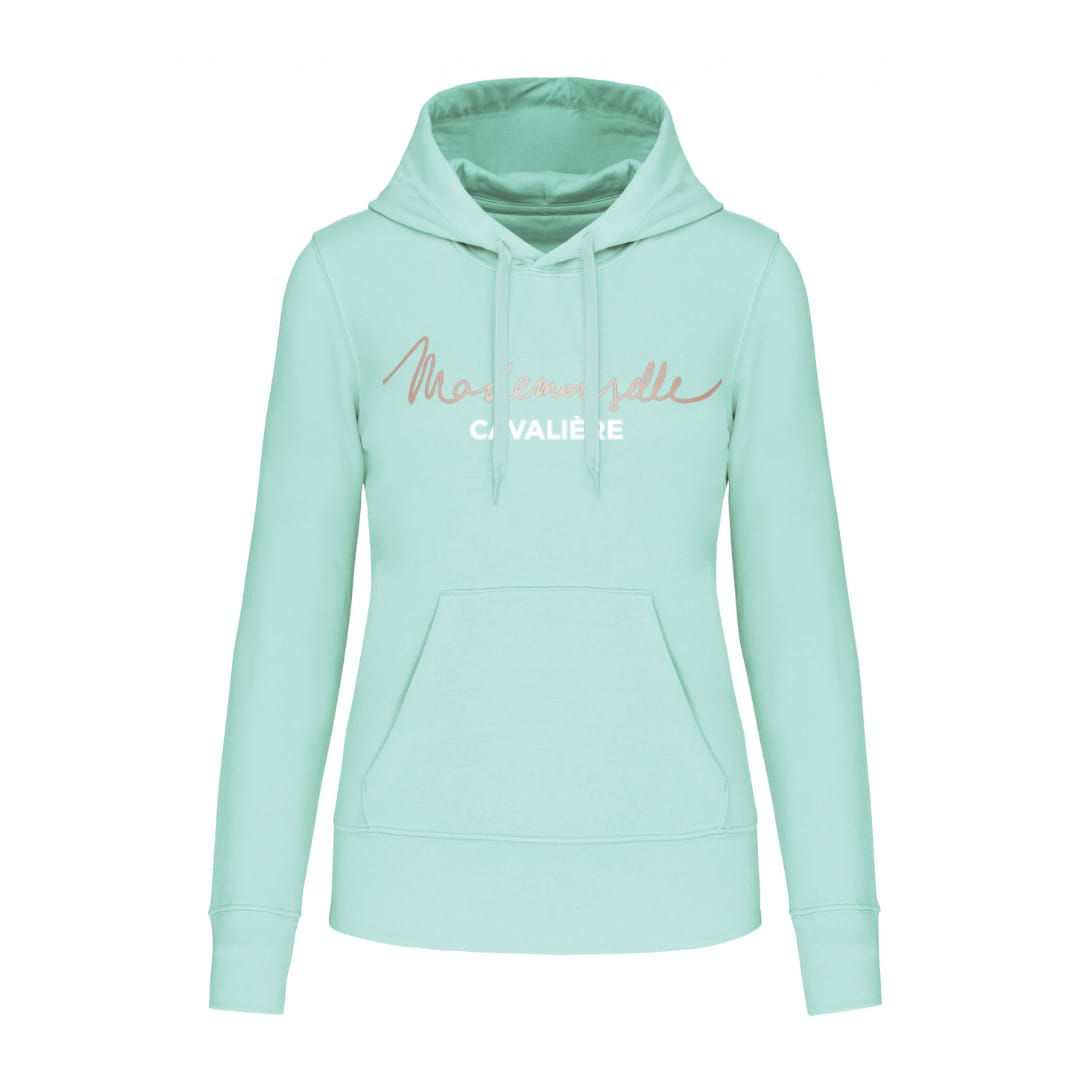 SWEAT CAPUCHE M.C MINT / Logo au choix