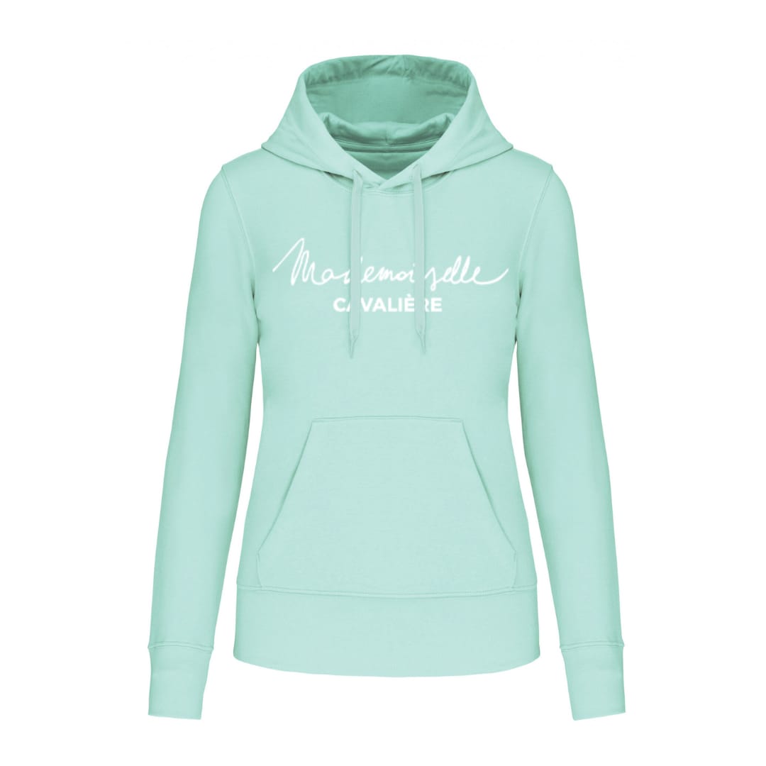 SWEAT CAPUCHE M.C MINT / Logo au choix