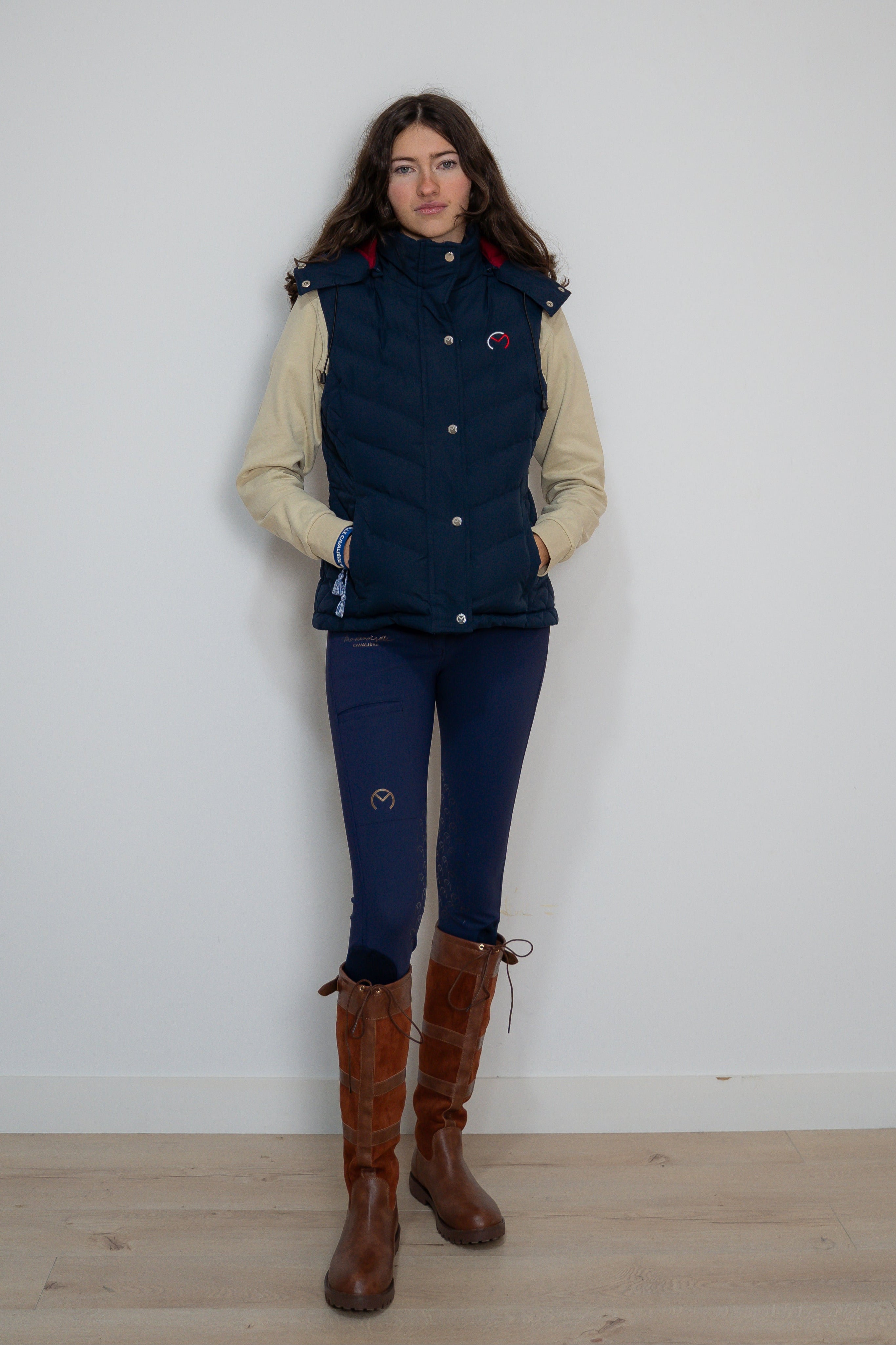 DOUDOUNE PARKA SANS MANCHE NAVY SO SPORT
