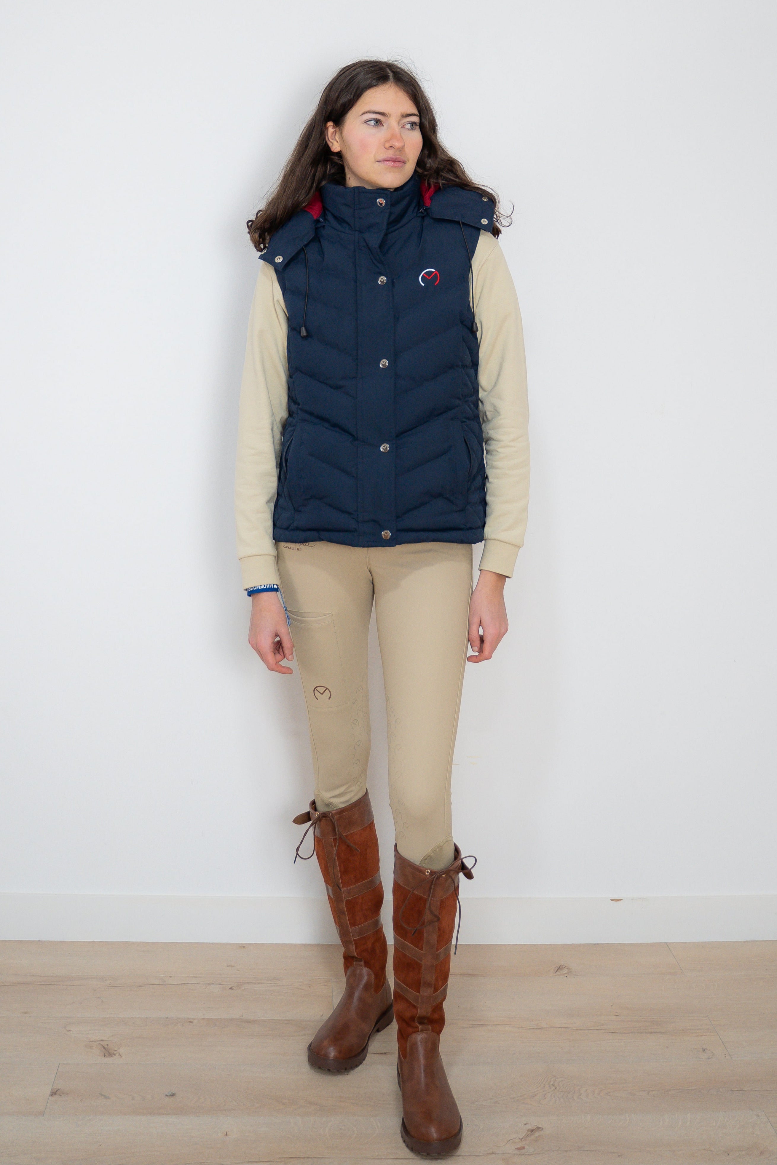 DOUDOUNE PARKA SANS MANCHE NAVY SO SPORT