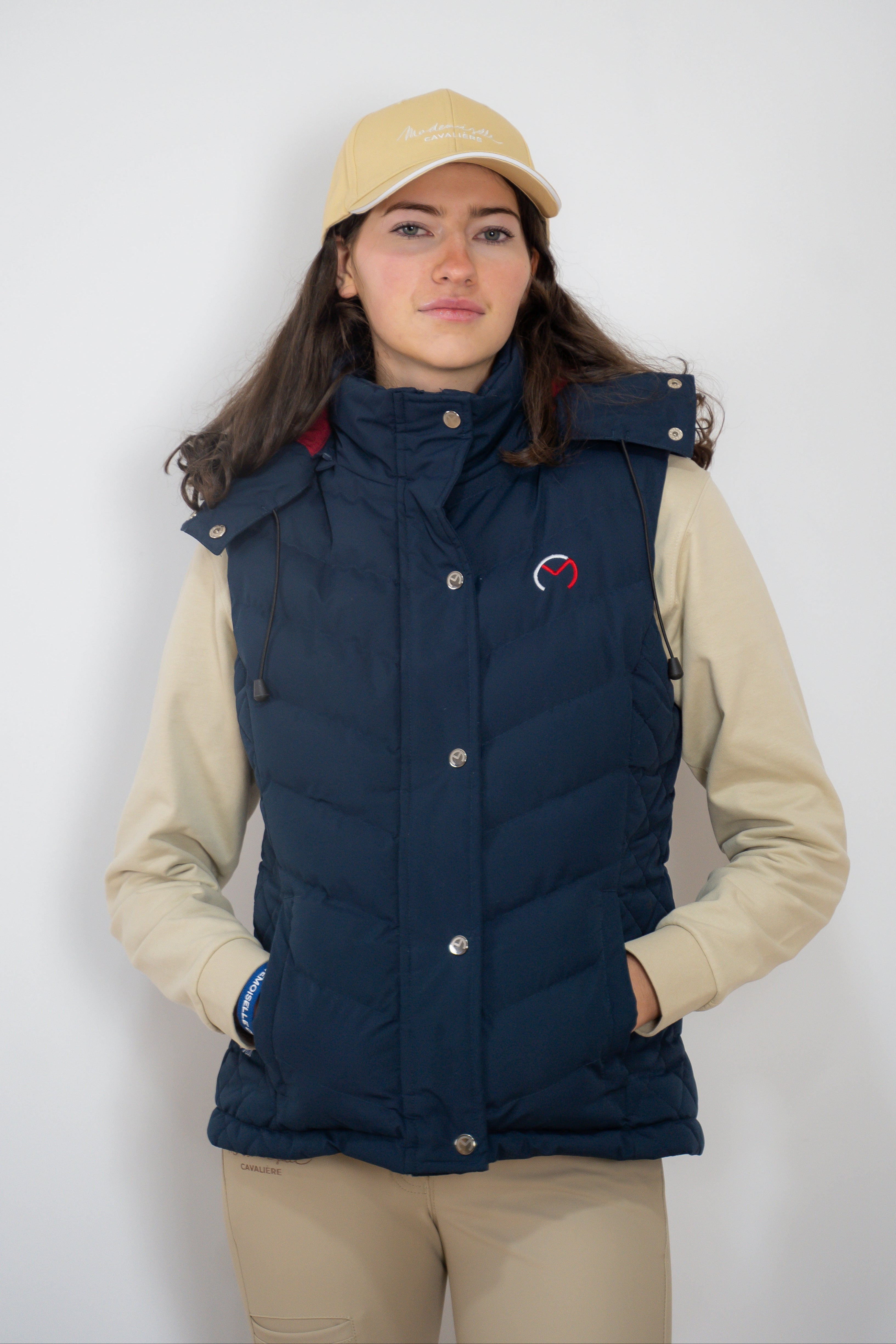 DOUDOUNE PARKA SANS MANCHE NAVY SO SPORT