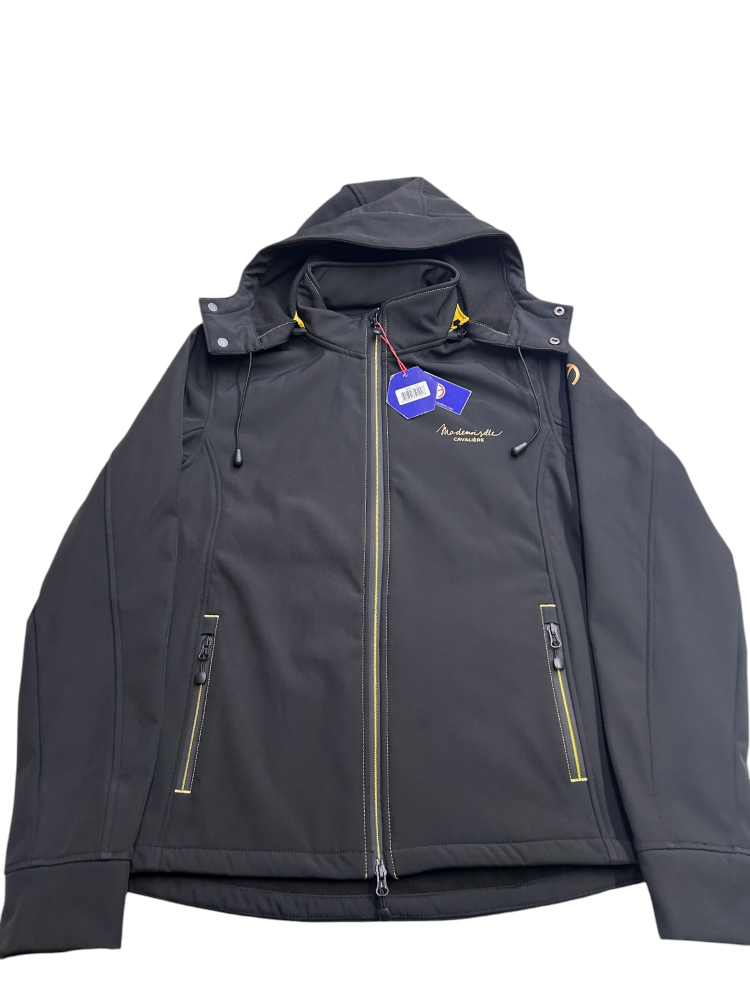 BLOUSON SOFTSHELL BLACK/GOLD SO CHIC