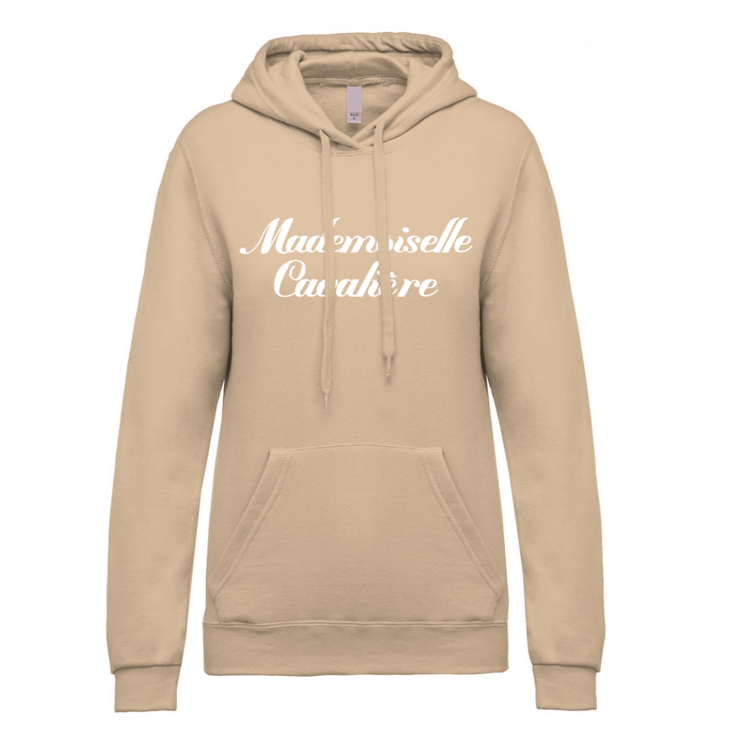 SWEAT CAPUCHE M.C LIGHT SAND / Logo au choix