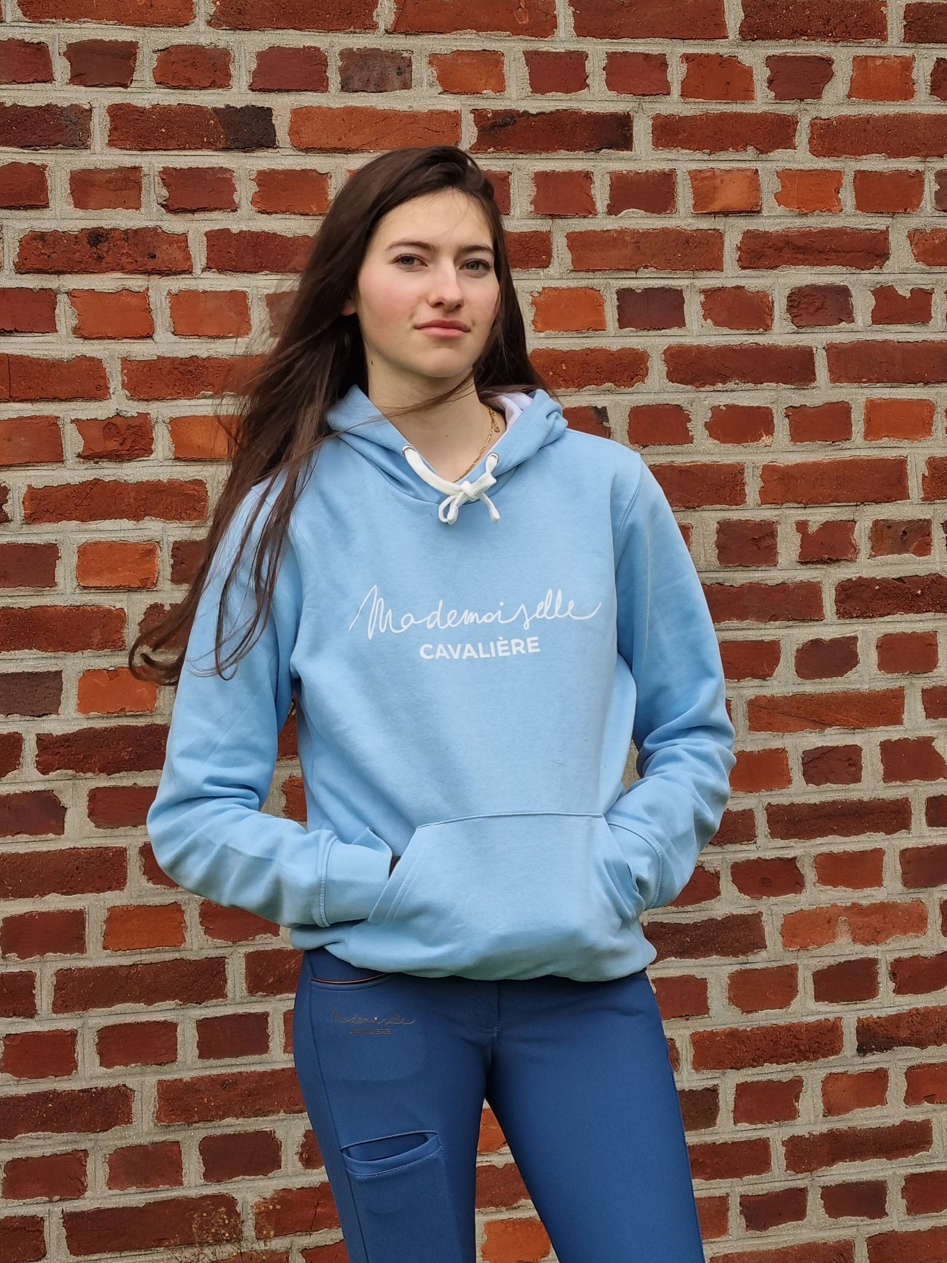 Pack Pantalon "So Chic" Ice Blue & Chaussettes & Ceinture & Bracelet