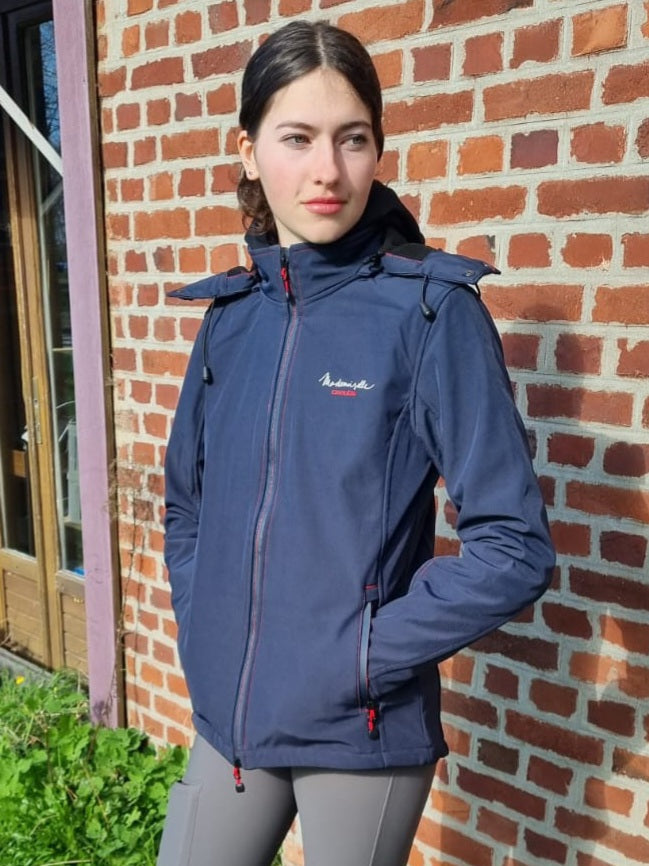 BLOUSON SOFTSHELL NAVY SO SPORT