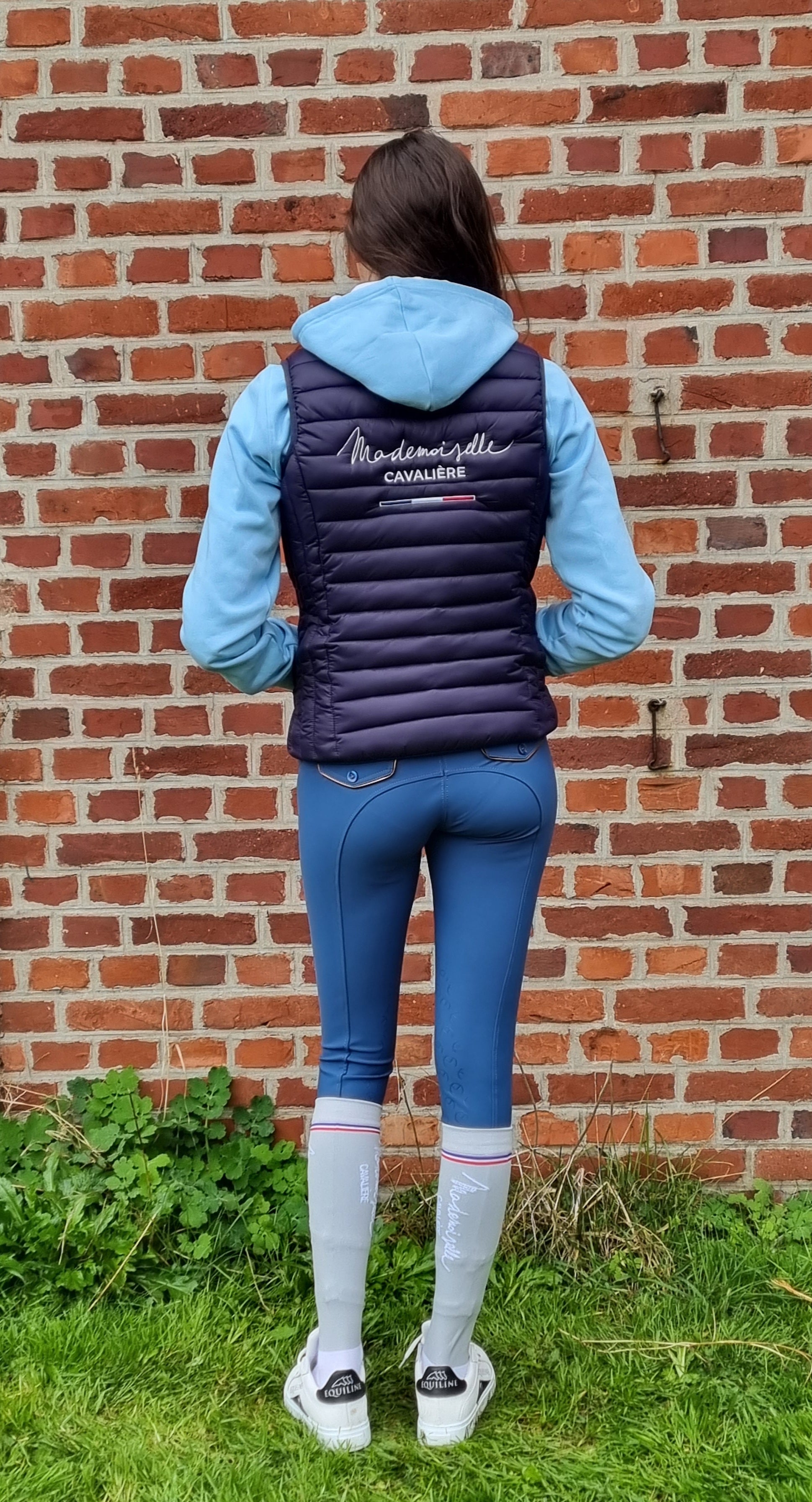 Pack Pantalon "So Chic" Ice Blue & Chaussettes & Ceinture & Bracelet