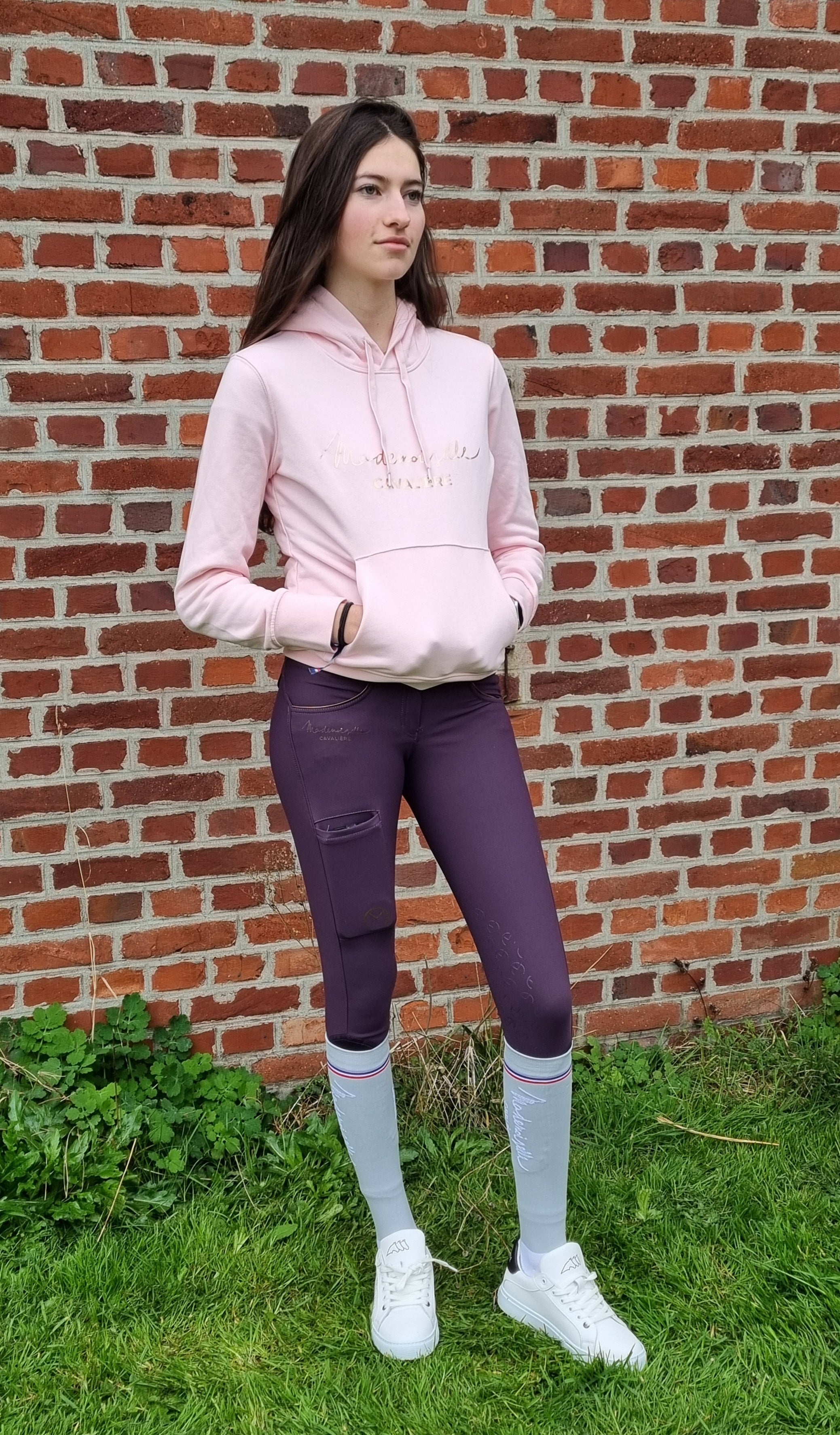 PANTALON "So chic" DARK PURPLE