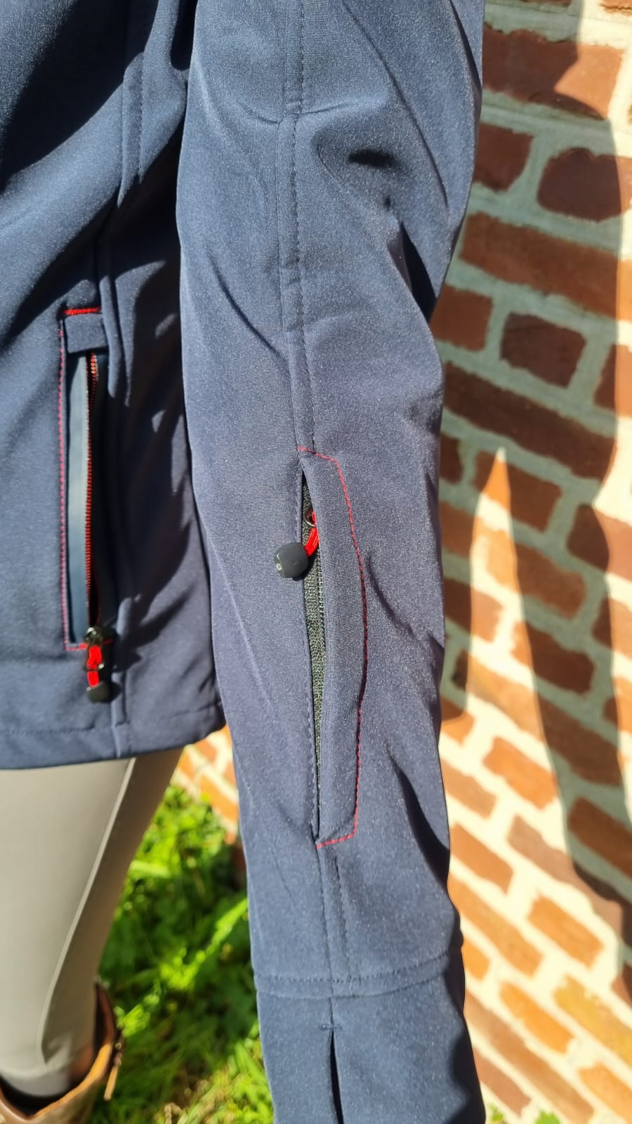 BLOUSON SOFTSHELL NAVY SO SPORT