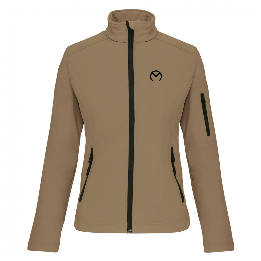 VESTE SOFTSHELL M.C CAMEL