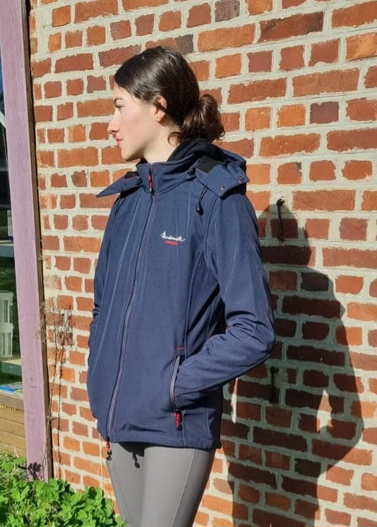 BLOUSON SOFTSHELL NAVY SO SPORT