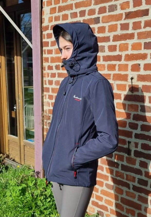 BLOUSON SOFTSHELL NAVY SO SPORT