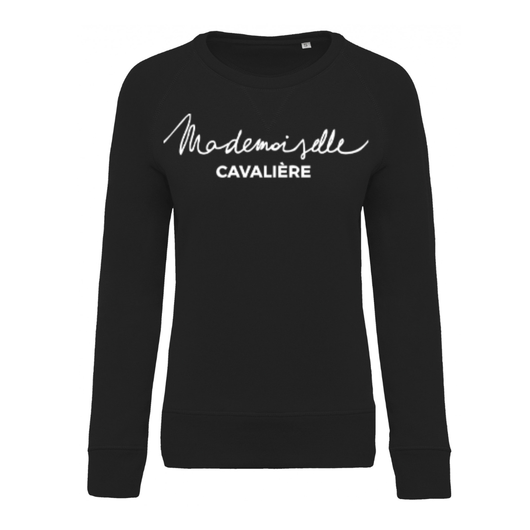 BLACK MC SWEATSHIRT / LOGO OF YOUR CHOICE