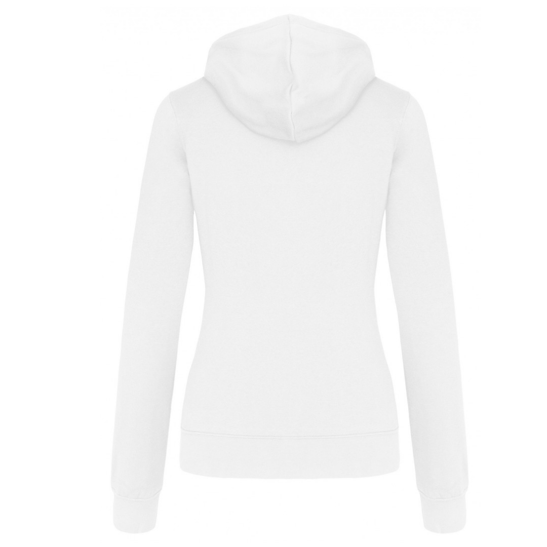 SWEAT BICOLORE WHITE/LIGHT GREY/STRASS