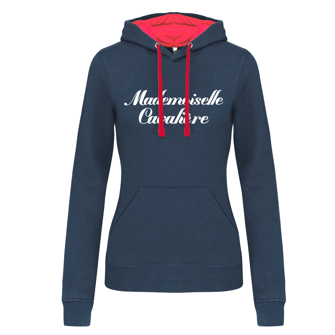 SWEAT SO FUN BICOLORE NAVY-RED