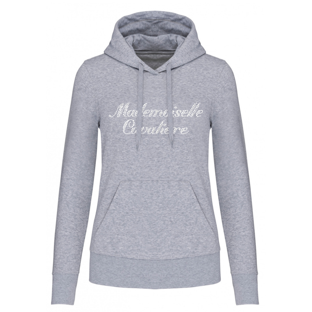 SWEAT CAPUCHE M.C GREY / Logo au choix