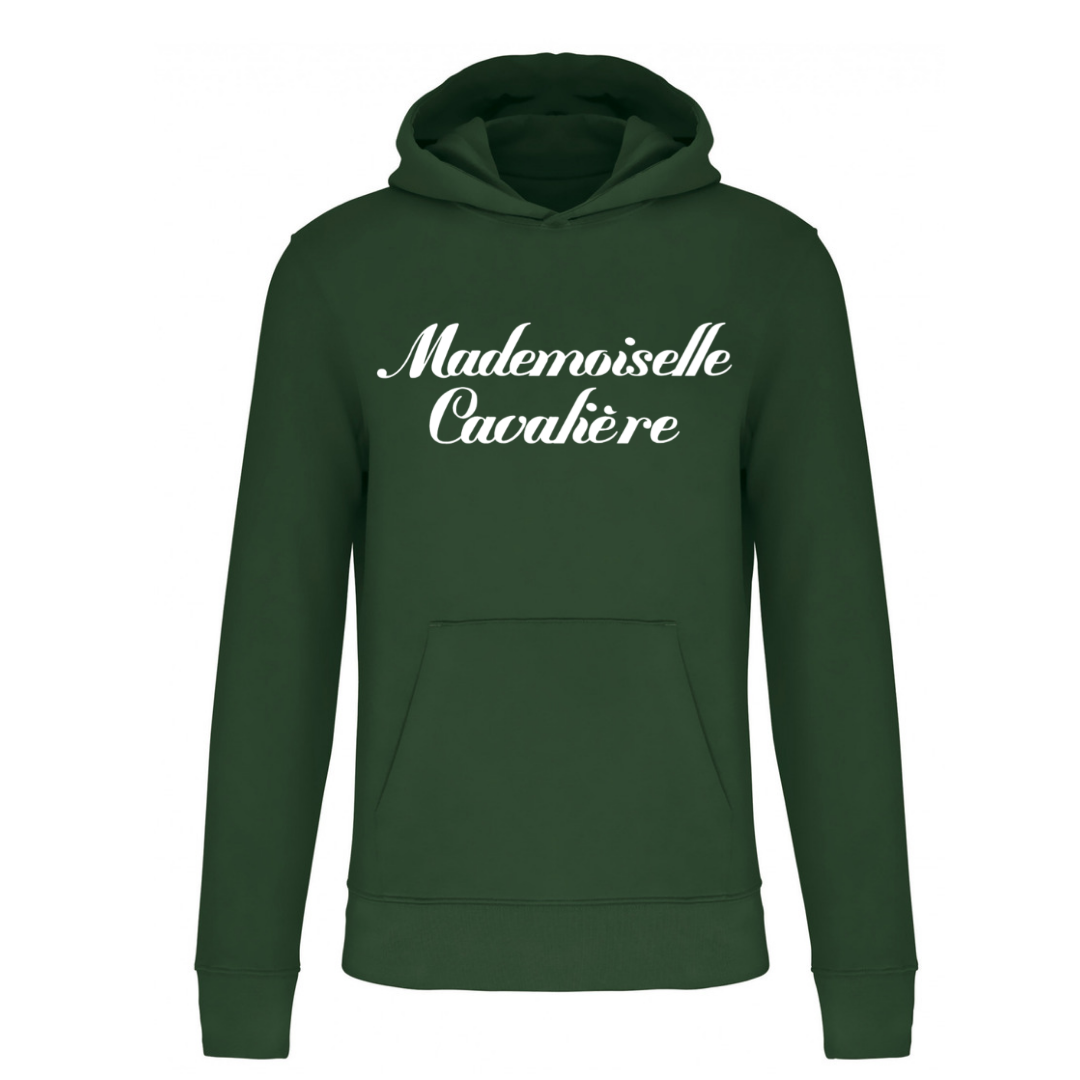 SWEAT FILLE GREEN FOREST / LOGO AU CHOIX